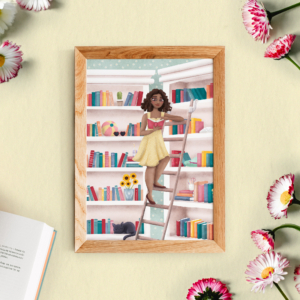 Summer Booklover | Art print