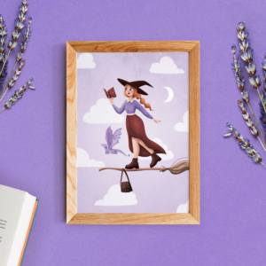 Flying Witch | A5 print