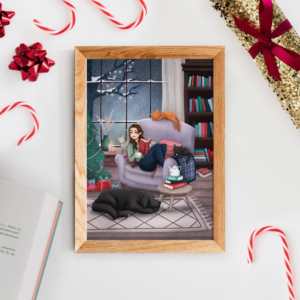 Waiting for Christmas | Art print