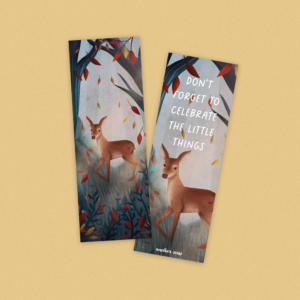 Hertje in het bos | Boekenlegger