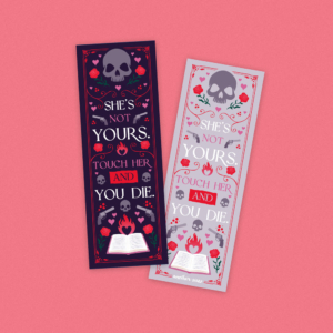 Boekenlegger met Touch her and die trope | Boekenlegger