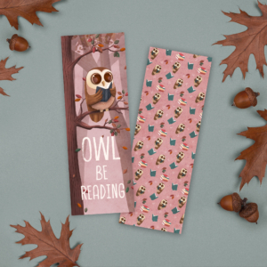 Boekenlegger met uil - Owl be reading