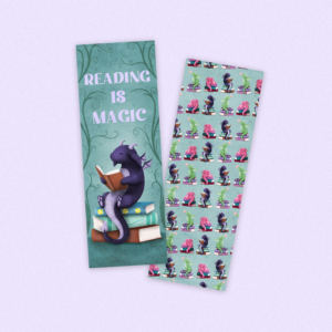 Reading Dragon | Bookmark