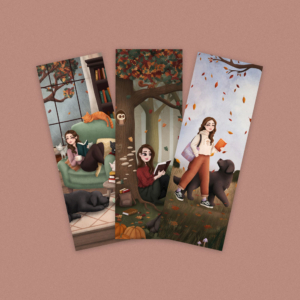 Bookmark Set for Autumn Reading