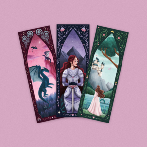 Boekenleggerset met fantasy thema