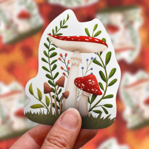 Mushrooms | Sticker