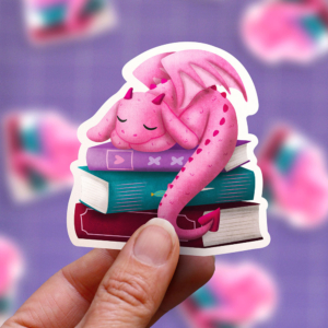 Sleeping dragon | sticker