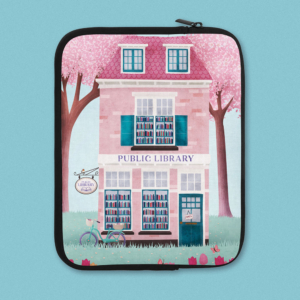 Bibliotheek in lente | Book Sleeve