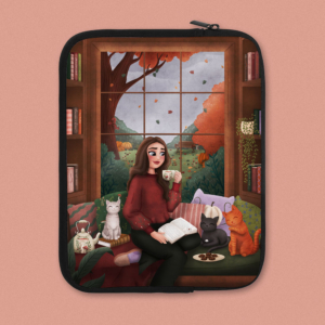 Cozy Autumn Reading | Book Sleeve