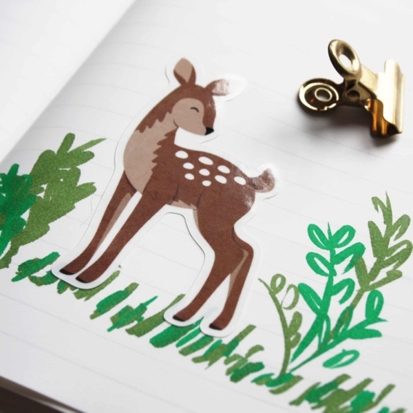 Bosdieren | Sticker vel