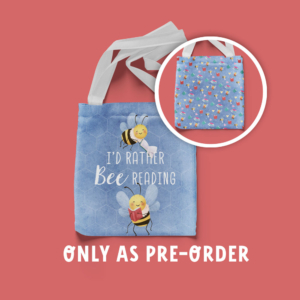 Rather Bee Reading | totebag