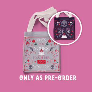 Touch her and die Booktrope | totebag