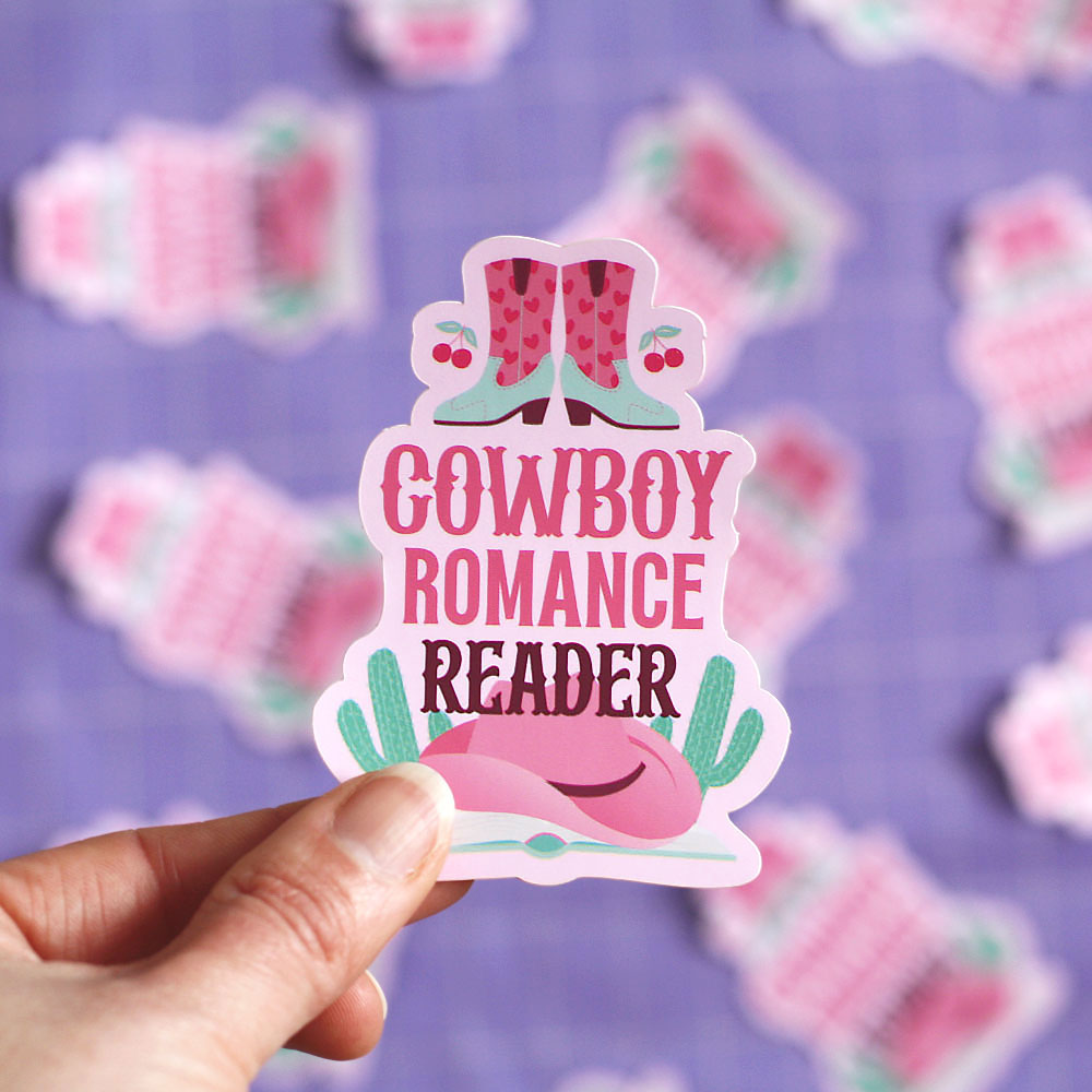 Stickers met illustraties voor boekenliefhebbers en seizoenen